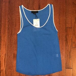 Zara Contrast Trim Women's Top